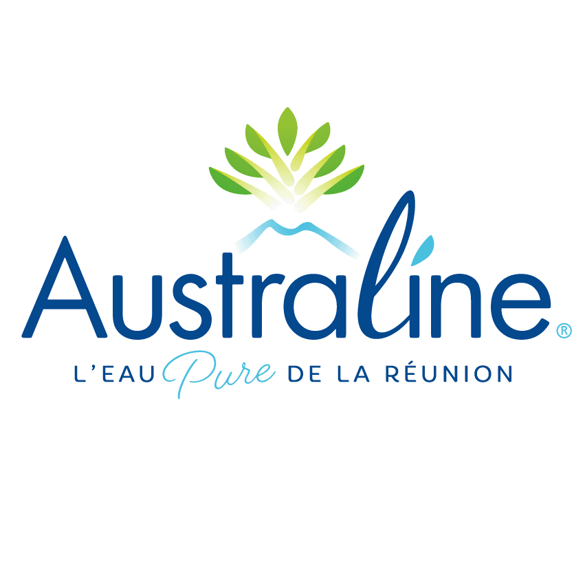 Logo Australine - L'eau pure de La Réunion